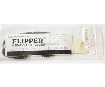 FLIPPER Ersatzglas und 6 Abreissscheiben OAKLEY New O-Frame, getönt FLIPPER Ersatzglas und 6 Abreissscheiben OAKLEY New O-Frame, getönt