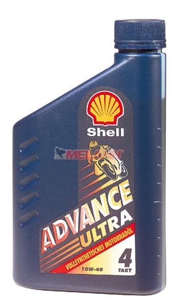 SHELL Advance Ultra 1 Liter, 10W-40 vollsynthetisch