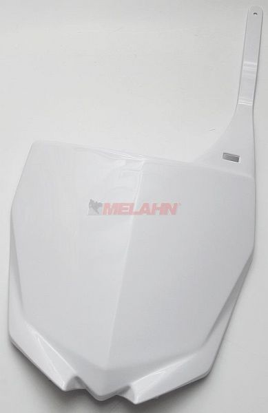 UFO Starttafel vorne für YAMAHA YZ 125/250 15-21 / YZF 250 10-18 / 450 10-17, weiß