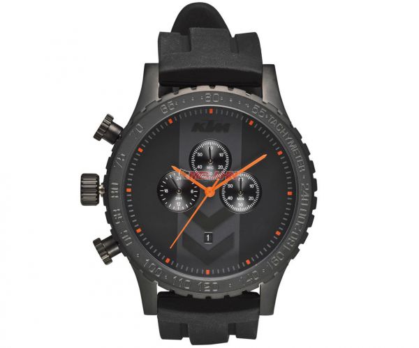 KTM Armbanduhr: Pure Chrono, schwarz