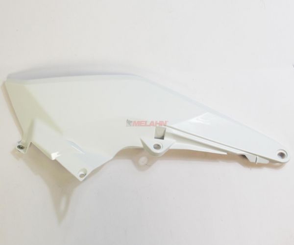 KTM Filterkastenseitenabdeckung links, SX 16-18 / EXC 17-19, weiß