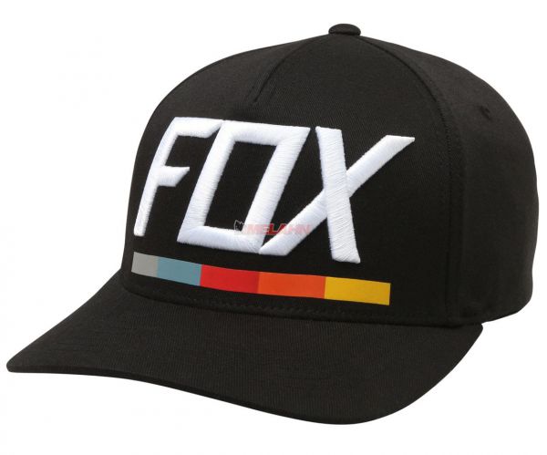 FOX Draftr Flex-Fit Hat Cap Mütze Herren Männer Motocross Enduro MX Cross MTB DH, schwarz