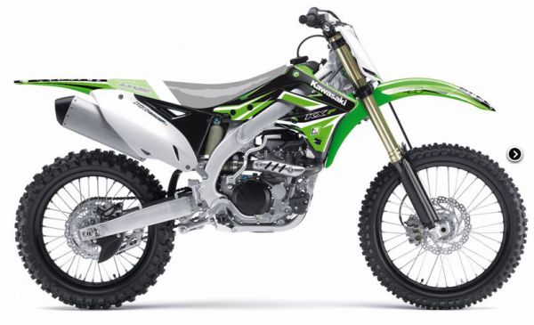 BLACKBIRD Dekor-Kit: Dream 4 für Kawasaki KXF 450 2012-2015