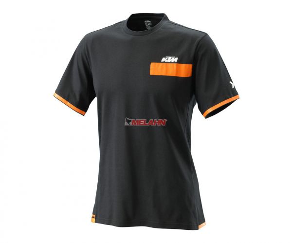 KTM T-Shirt: Classic, schwarz/orange