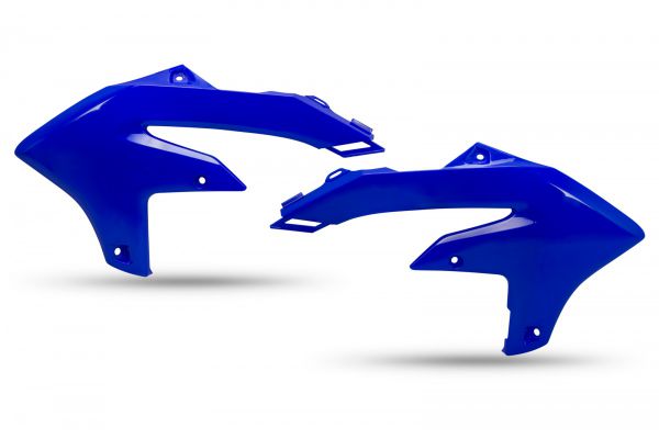 UFO Spoiler (Paar) Kühlerverkleidung für YAMAHA YZF 250 2024- / 450 2023-, blau