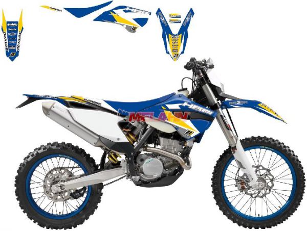 BLACKBIRD Dekor-Kit Husaberg FE/FS 09-12, TE 11-12