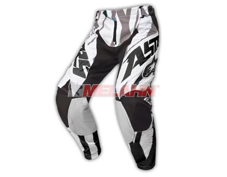 ALPINESTARS Hose: Techstar, schwarz/weiß/grau