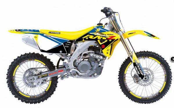 BLACKBIRD Dekor-Kit: Dream 5 für SUZUKI RMZ 450 2005-2007