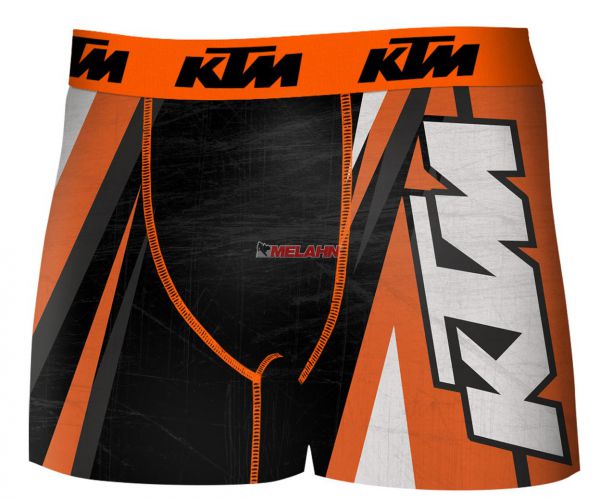 FREEGUN KTM Boxershorts: Freegun, schwarz/orange/weiss