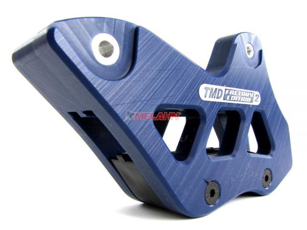 T.M. DESIGNWORKS Kettenführung Enduro Factory Edition 2 für FE/FS/FX 09- / TE 13-, blau