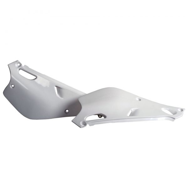 POLISPORT Seitenteile (Paar) für YAMAHA YZ 80 1993-2001, weiß