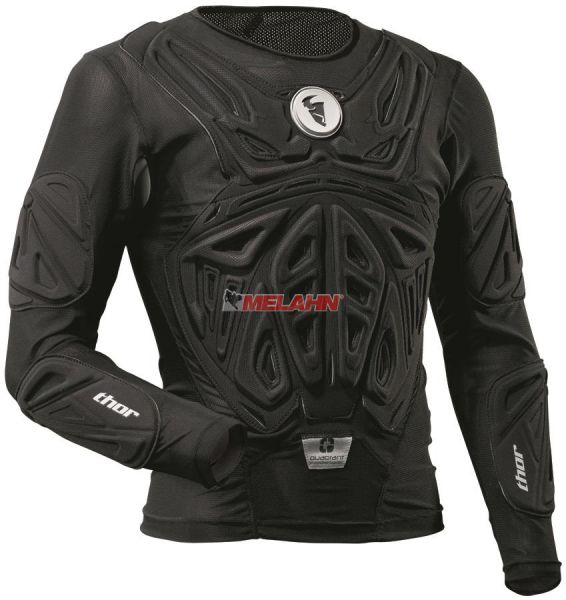THOR Brustschutz: Quadrant SE, schwarz, S/M