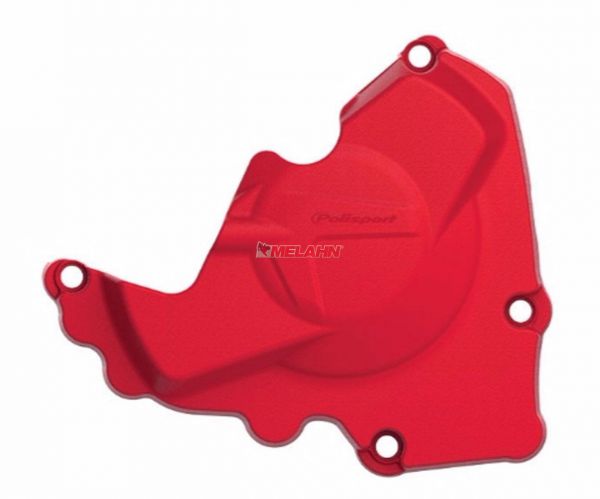 POLISPORT Zündungsdeckelschutz für Honda CRF 250 2010-2017, rot