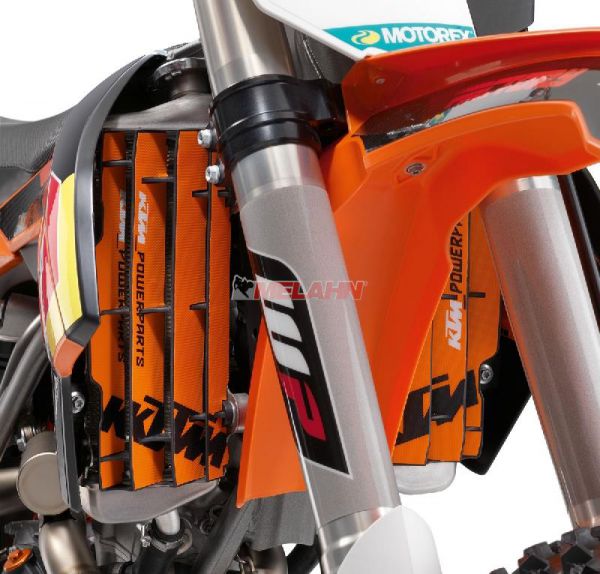 KTM Aufkleber Kühlerschutz (Paar), KTM SX 07-15 / EXC/SMR 08-16