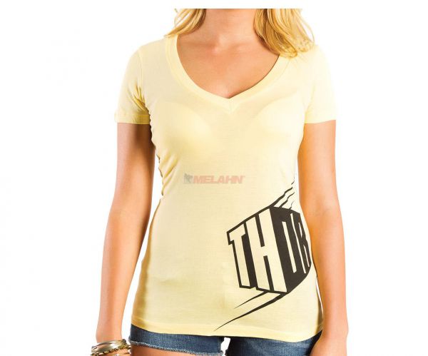 THOR Girls T-Shirt: Blockette, gelb