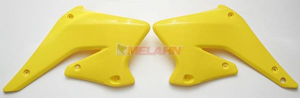 UFO Spoiler (Paar) Kühlerverkleidung für SUZUKI RMZ 250 2004-2006, gelb