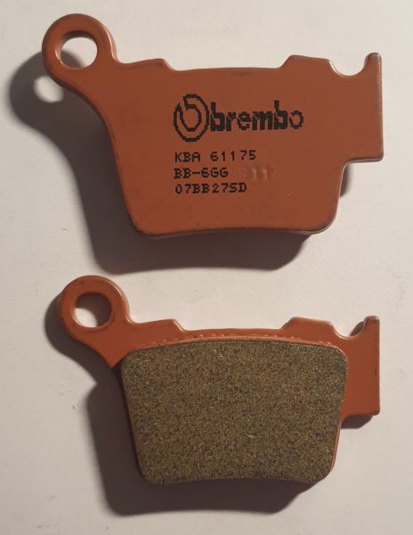 BREMBO Bremsbeläge, Sintermetall, hinten für Husaberg/HVA/KTM ab 2004-