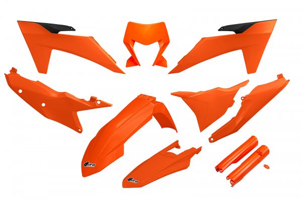 UFO Plastik-Kit Full kompatibel für KTM 150-500 EXC 2024-2025, orange