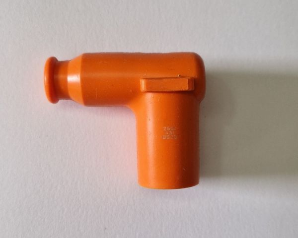 KTM Silicon-Zündkerzenstecker passend für KTM 50/65 SX 2024- / 85 SX 2025-, orange