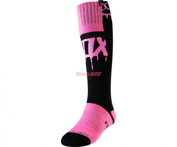 FOX Girls Socke (Paar): schwarz/pink