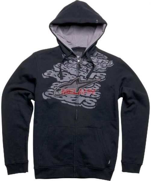 ALPINESTARS Zip-Hoody: Mesher, schwarz