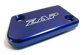 ZAP Aluminium-Deckel Handbremszylinder für YZ/YZF 08-, blau