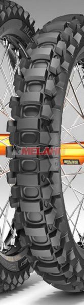 METZELER Reifen: MC 360 Mid Hard 120/100-18 (mit Straßenzulassung)
