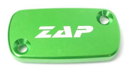 ZAP Aluminium-Deckel Handbremszylinder KXF 250 2021- / 450 2019-, grün