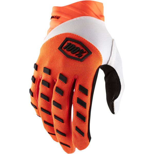 100% Handschuh: Airmatic , orange