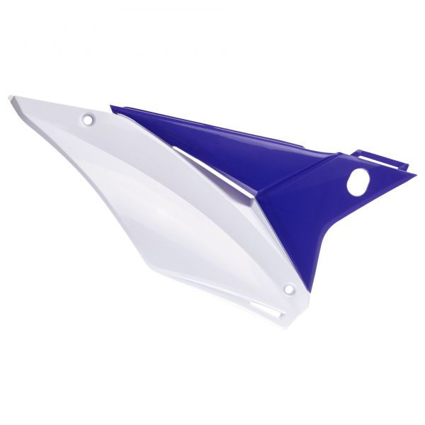 POLISPORT Seitenteile (Paar) für SHERCO 250-500 SE-R/SEF-R 2017-2024, blau/weiß