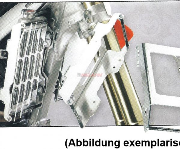 ZAP Aluminium-Kühlerschutz (Paar), KXF 450 19-
