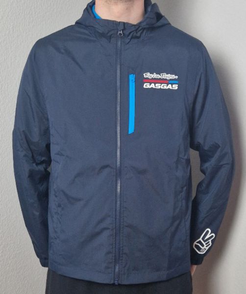 TROY LEE DESIGNS Windbreaker: GasGas Team, navy