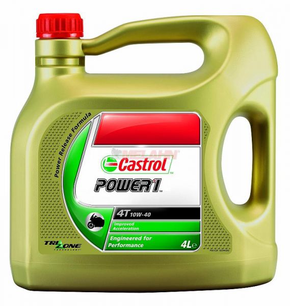 CASTROL Motoröl: Power1 4T 10W-40, 4l