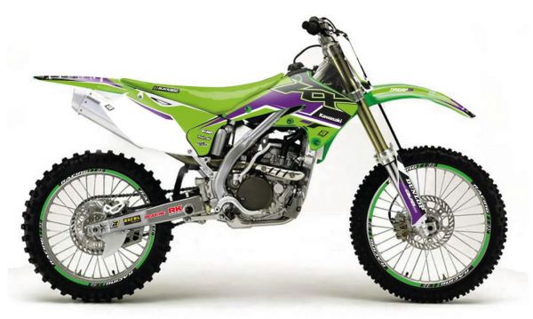 BLACKBIRD Dekor-Kit: Dream 5 für Kawasaki KXF 250 2004-2005