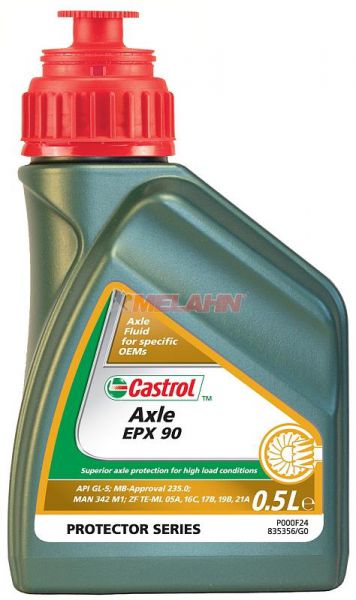CASTROL Kardan- u.Getrieböl: EPX 90 Axle, 500ml