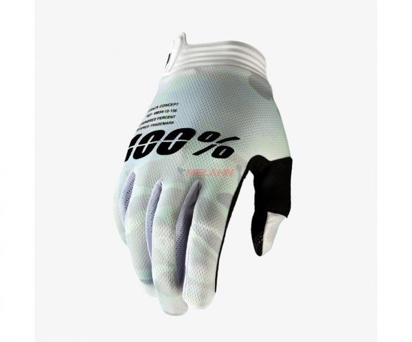 100% Handschuh: I-Track,weiß/camo