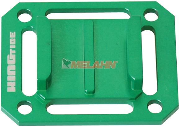 KINGTIDE Aluminium-Adapterplatte: Strap Plate, grün