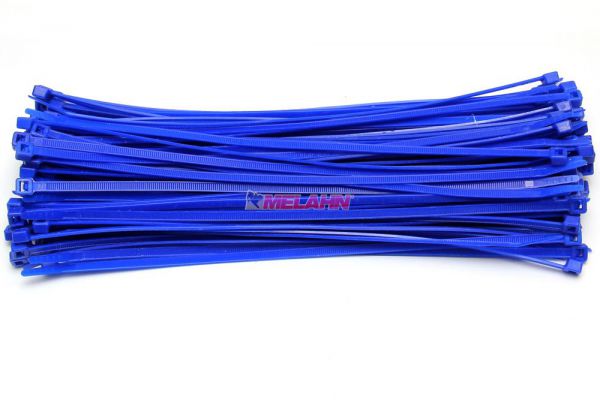 MT Kabelbinder (100 Stück), farbig, 180mm, blau