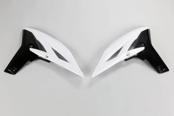 UFO Spoiler (Paar) Kühlerverkleidung für YAMAHA YZF 250 2010, weiß
