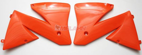 UFO Spoiler (Paar) für KTM EXC 125-520 01-02, orange