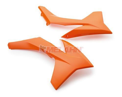KTM Spoiler (Paar) ohne Dekor, SX 11-12 / EXC 12-13 / SMR 12, orange
