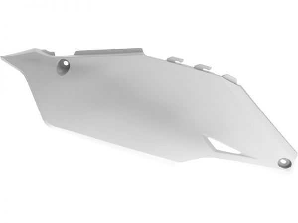 POLISPORT Seitenteile (Paar) für KXF 250 2021-2024 / 450 2019-2023, weiß