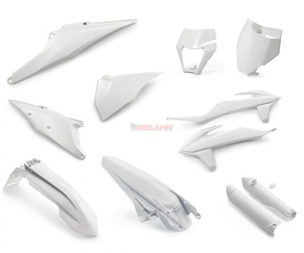 KTM Plastik-Kit SX 19- / EXC 20-, weiß