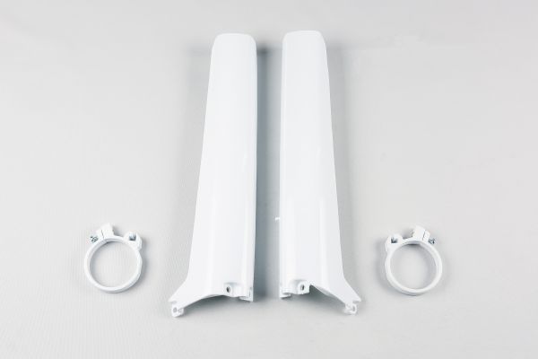 UFO Gabelschutz (Paar) für SUZUKI RM 125/250 1992-1995, weiß