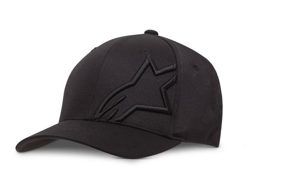 ALPINESTARS Cap: Corp Shift 2 Flexfit, schwarz