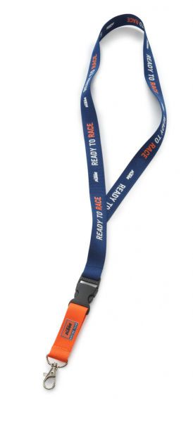 KTM Lanyard: Replica, blau/orange