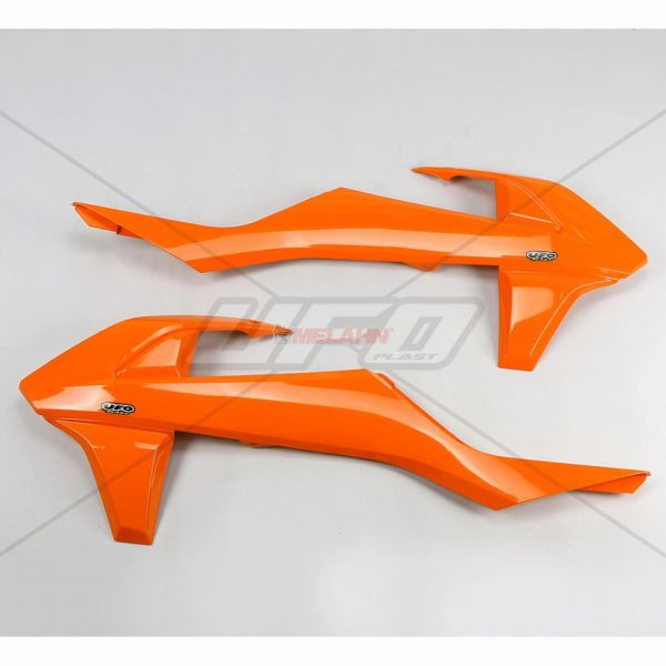 UFO Spoiler (Paar) für KTM SX 16-18 / EXC 17-19, orange