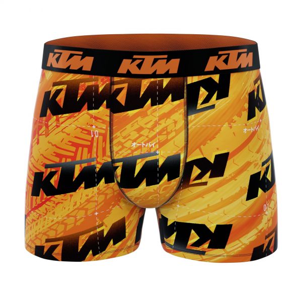 FREEGUN Boxershorts: KTM9 Top Boxer, orange/schwarz
