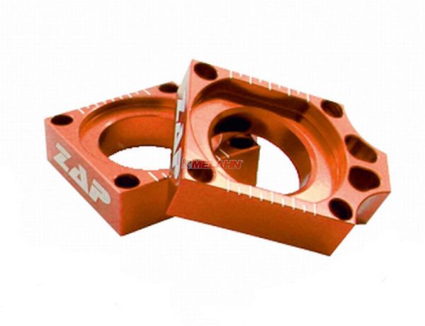 ZAP Aluminium-Achsblöcke (Paar) KTM SX 13-