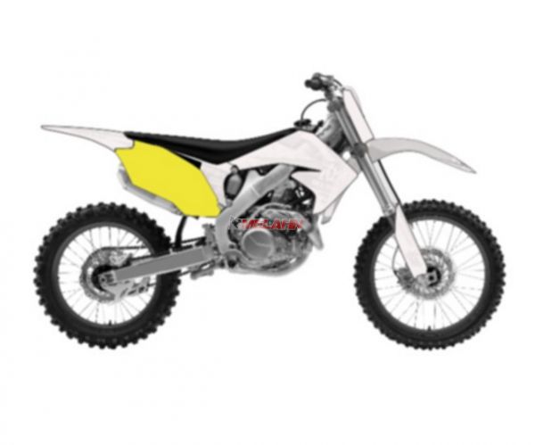 UFO Seitenteile (Paar) KXF 450 16-, schwarz